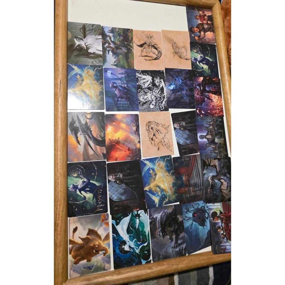 Magic The Gathering Art Series Fantasy Art Cards Lot